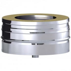 Colector hollín con desagüe chimenea DINAK GE50+ 304/304 Ø500/600mm