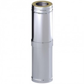 Módulo extensible largo chimenea DINAK GE50+ 304/304 Ø150/250mm