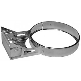 Anclaje regulable corto chimenea DINAK GE30+ 304 Ø80/140mm