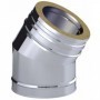 Codo 30º chimenea DINAK GE30+ 304/304 Ø175/235mm