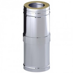 Módulo extensible corto chimenea DINAK GE50+ 304/304 Ø600/700mm