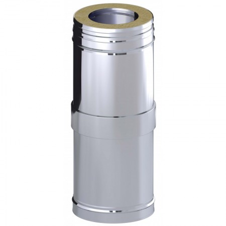 Módulo extensible corto chimenea DINAK GE50+ 304/304 Ø600/700mm
