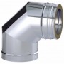 Codo de 90º chimenea DINAK GE30+ 304/304 Ø500/560mm