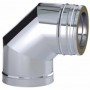 Codo de 90º chimenea DINAK GE30+ 304/304 Ø500/560mm