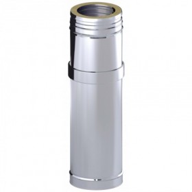 Módulo extensible largo chimenea DINAK GE30+ 304/304 Ø600/660mm