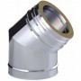 Codo 45º chimenea DINAK GE30+ 304/304 Ø550/610mm