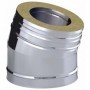 Codo 15º chimenea DINAK GE50+ 304/304 Ø500/600mm