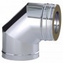 Codo 90º chimenea DINAK GE50+ 304/304 Ø350/450mm