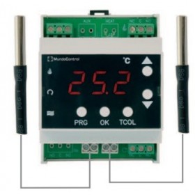 Central de alarma para mantenimiento remoto de instalaciones solares  incorpora 1 sonda y 2 antenas ESCOSO RD-MU-5-SMS