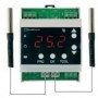 TERMOSTO DIFERENCIAL DE CARRIL DIN MUNDOCONTROL DE 3 SONDAS Y 2 RELES Y SEÑAL PWM MODELO RD-MU/3