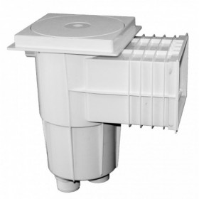 Skimmer 15L ABS blanco para piscina hormigón encolar Ø50mm. rosca 1-1/2"-2" EM0130SC-CCF