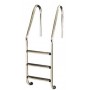 Escalera para piscina estándar 3 peldaños AISI-304 SEIPOOL NSL3C