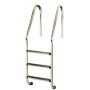 Escalera para piscina estándar 3 peldaños AISI-304 SEIPOOL NSL3C