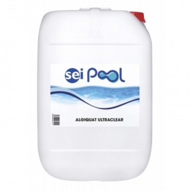 Bote 25kg Algicida concentrado abrillantador para piscinas SEIPOOL