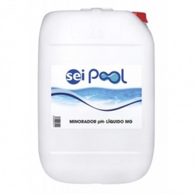 Bote 25kg Minorador líquido de pH para piscinas SEIPOOL