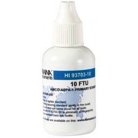 Bote 30ml Solución Turbidez 10 NTU para turbidímetro HI93703 HANNA HI93703-10