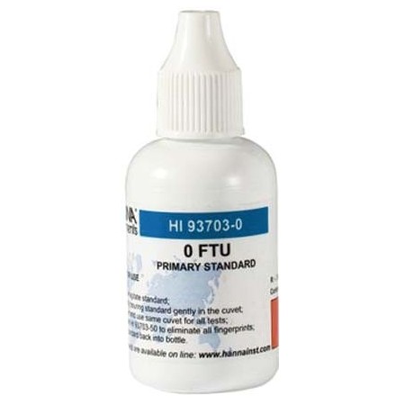 Bote 30ml Solución Turbidez 0 NTU para turbidímetro HI93703 HANNA HI93703-0