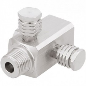 VÁLVULA 3 VIAS M-H 1/2 NPT INOX
