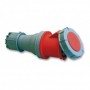 Base enchufe móvil 3P+T 125A 400VAC IP67