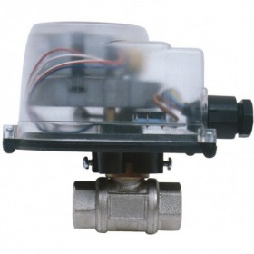 Válvula bola latón  R2SA 1/2" motor 230vac