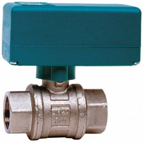 Válvula bola latón 2SA 1/2" motor 230 vac