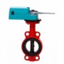 Válvula mariposa cuerpo aluminio-disco hierro 6" motor 230vac