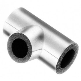Te espuma elastomérica K-FLEX AL CLAD SYSTEM K90 90º Ø114 espesor 19mm