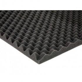 Plancha perfilada espuma poliuretano base poliéster PCA 50/20 2x1m espesor 50mm