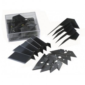 Recambio 20 uds cuchillas CLIMAVER conducto fibra 25mm
