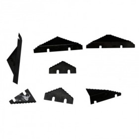 Juego 7 cuchillas dentadas plus CLIMAVER corte conducto fibra
