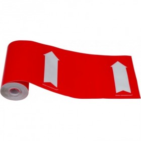 Rollo 10m sistema indicativo marcaje DANMAT rojo