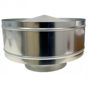 Sombrerete antirregolfante Ø300mm galvanizado MERCATUB Macho