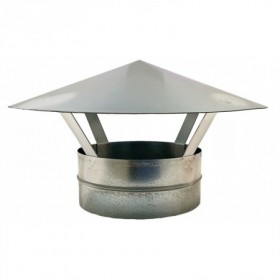 Sombrerete normal Ø710mm galvanizado MERCATUB Macho