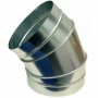 Codo 45º de Ø710mm galvanizado MERCATUB Macho-Macho