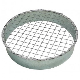 Tapa conducto con malla Ø560mm galvanizada MERCATUB Macho