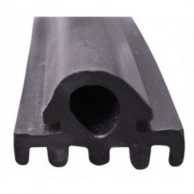 Rollo 10m perfil goma insonorizante ESCOFIX WOPF PFG Ø8mm 7x30x18mm
