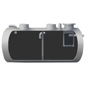 Fosa séptica con filtro biológico PRFV 1245L 2 a 4 usuarios