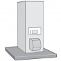BASE PARA CALDERA TIPO A 600x650x70