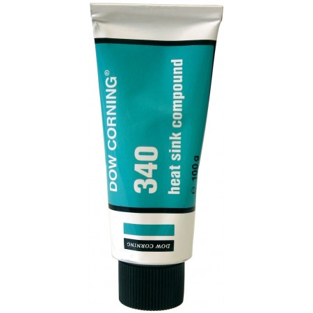 TUBO SILICONA BLANCA CONDUCTORA CALOR 100 GR.