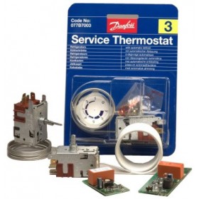 Termostato DANFOSS tipo 2 con juego completo acc. (077B7002)