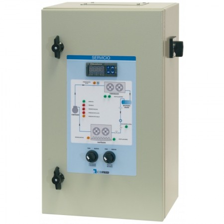 CUADRO ELECTRICO METALICO CON TERMOSTATO CTM-10RM CON CONTROL EVCO EpOCA