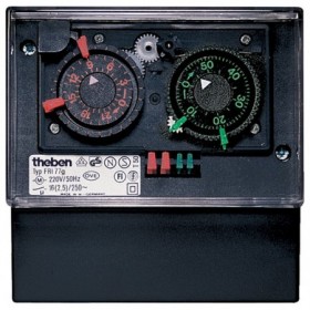 INTERRUPTOR HORARIO DESCARCHE THEBEN FRI 77g c/retar.c/caja
