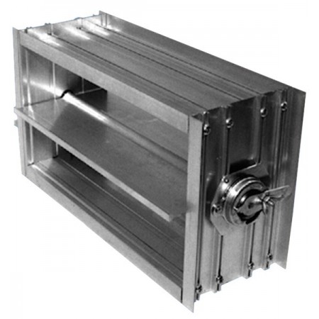 Compuerta para la regulación de aire manual ESCOCLIMA CES 300x750mm