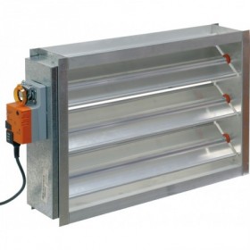 Compuerta para la regulación de aire motorizada a 220V Todo/Nada ESCOCLIMA CEA 250x900mm
