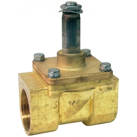 Cuerpo electroválvula solenoide latón PARKER PM156.2CRZ normalmente cerrada 3/4"