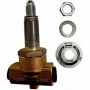 Cuerpo electroválvula solenoide latón PARKER PM141FV 3vias normalmente cerrada 1/4"