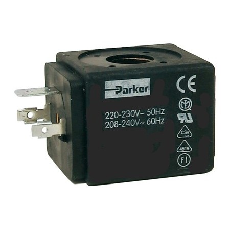 Bobina electroválvula solenoide PARKER 4818653D DZ02 230vca