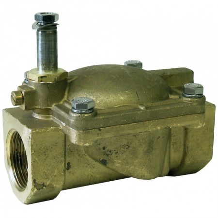 Cuerpo electroválvula solenoide latón PARKER 7322BGN00 normalmente abierta 2"