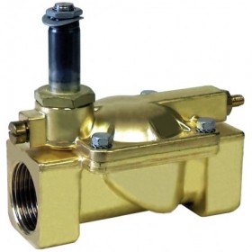 Cuerpo electroválvula solenoide latón PARKER 7321BAN01 CM normalmente cerrada 1/2"