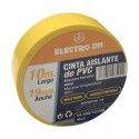 ▷ Cinta Aislante Eléctricista Amarilla.19 Mm. - Pack 10 uds